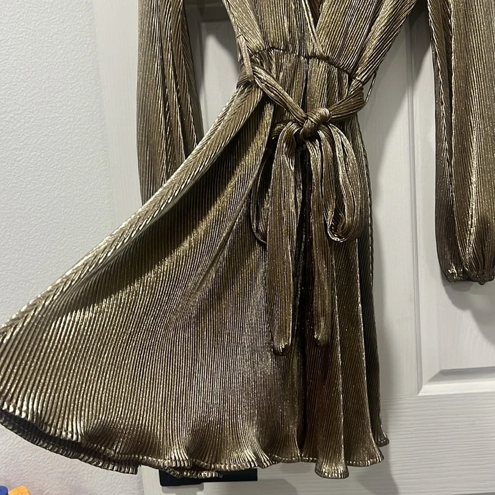 SBETRO GOLD DRESS - Picture 3 of 10